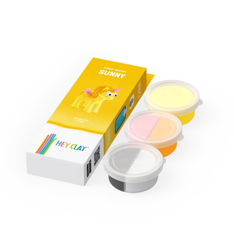 Hey Clay - Rainbow Unicorn: Sunny (3 Cans)