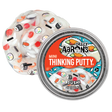 Crazy Aaron's Mini Thinking Putty Sushi themed container on a white background