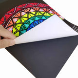 Zieler Coloured Acrylic Paint Markers Starter Set with A4 Black Pad