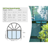 EXIT Dome for Frame Pool - 16 Ft
