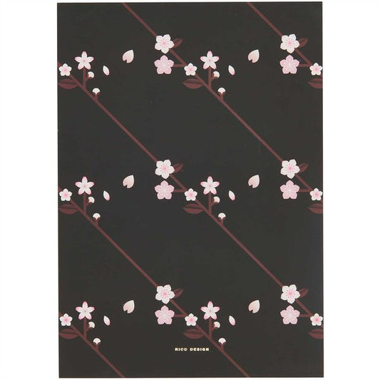 Notepad Sakura, DIN A5, black