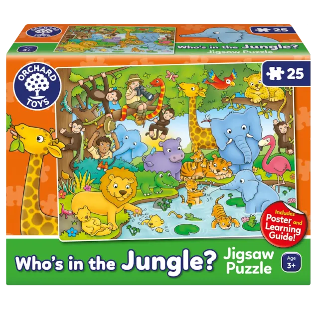 Orchard Toys Whos In The Jungle Jigsaw Puzzle