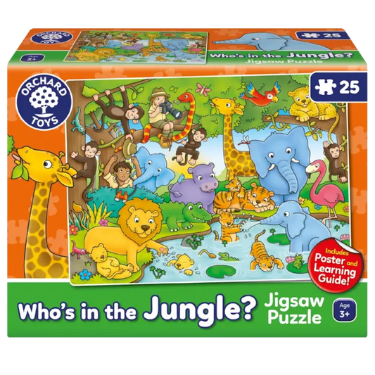 Orchard Toys Whos In The Jungle Jigsaw Puzzle
