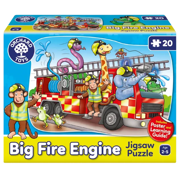 Orchard Toys Big Fire Engine Floor Jigsaw Puzzle