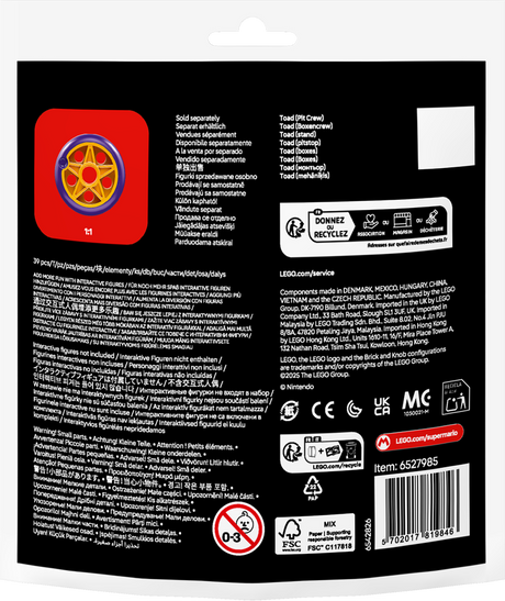 Lego Super Mario - Mario Kart Toad (Pit Crew)