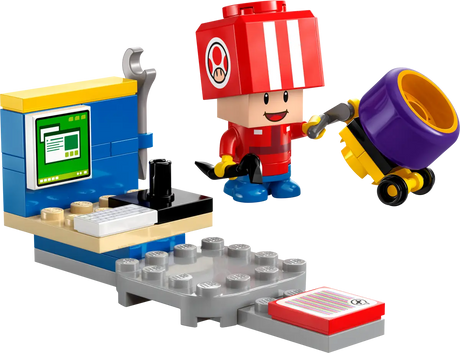 Lego Super Mario - Mario Kart Toad (Pit Crew)