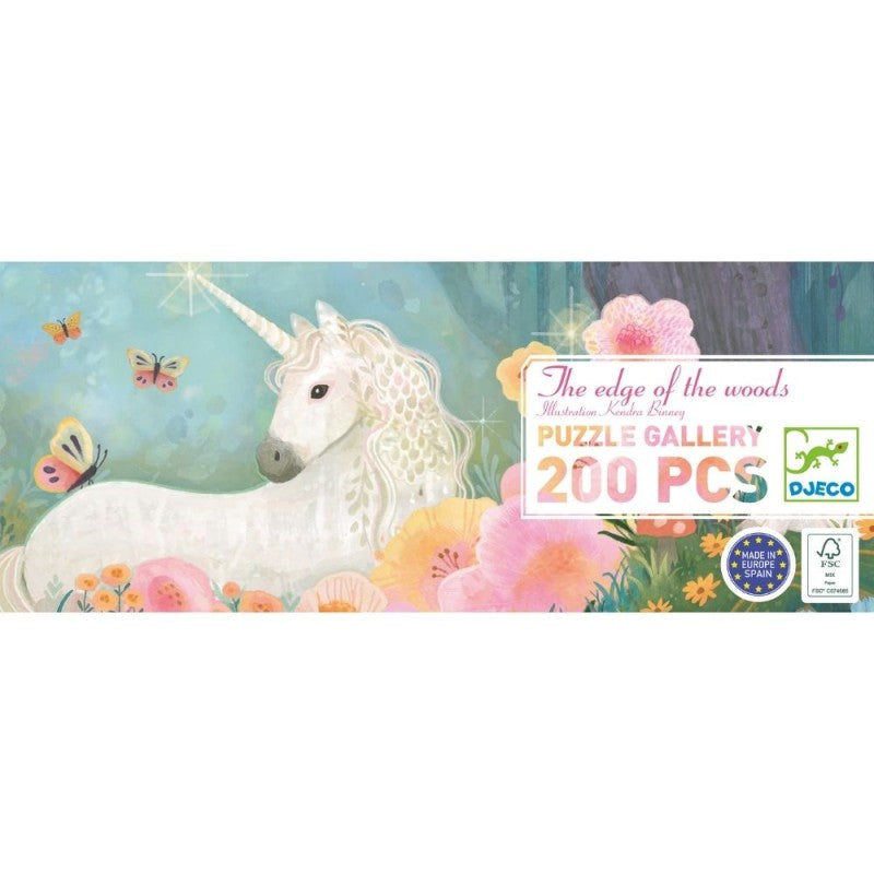 Djeco Jigsaw Puzzle 200 Pieces - The Edge of the Woods