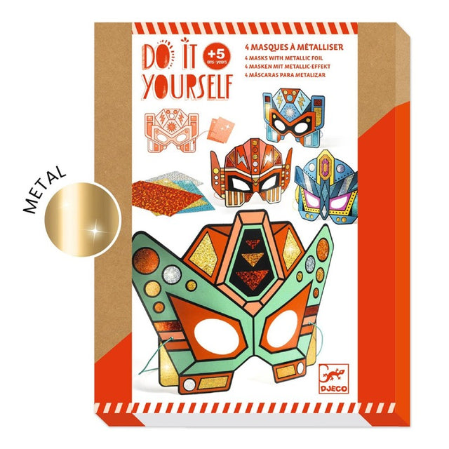 Djeco DIY Mask Kit - Super Robots