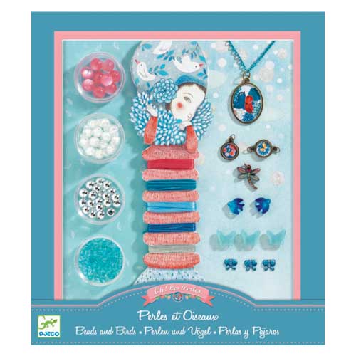Djeco Jewellery Kit - Beads And Birds