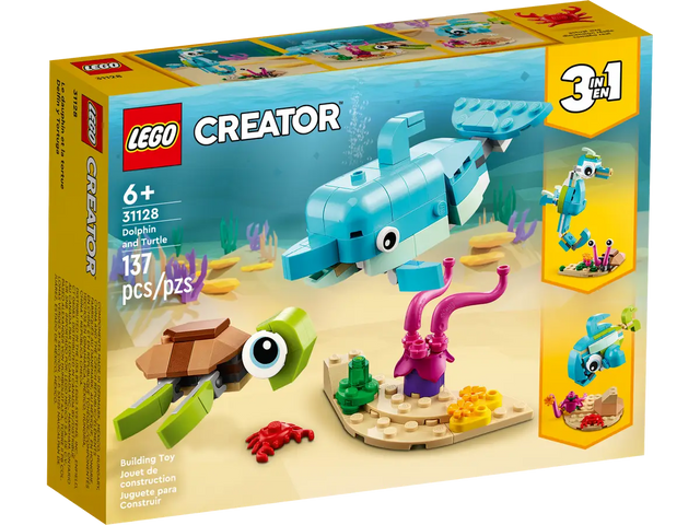 Lego Creator 3 in 1 Dolphin and Turtle