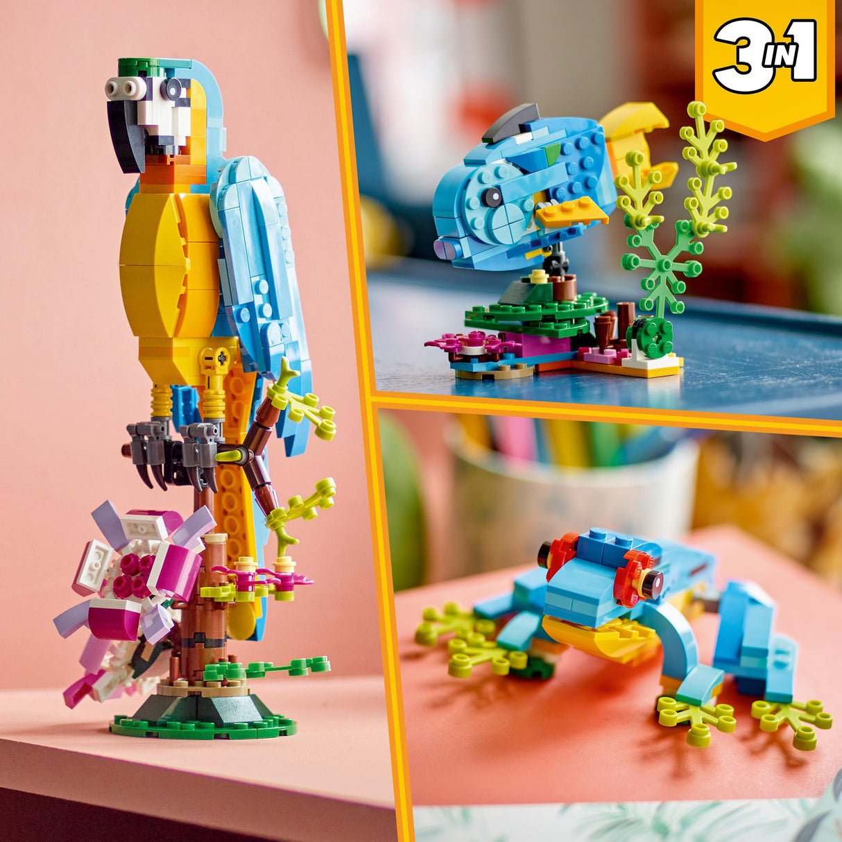 Lego Exotic Parrot