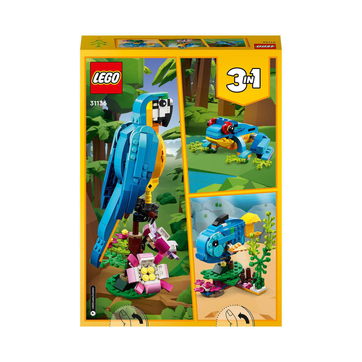 Lego Exotic Parrot