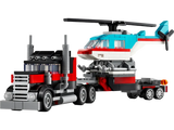 Lego Creator 3in1 Flatbed Truck with Helicopter Set