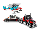 Lego Creator 3in1 Flatbed Truck with Helicopter Set