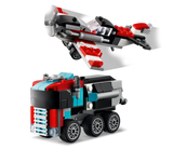Lego Creator 3in1 Flatbed Truck with Helicopter Set
