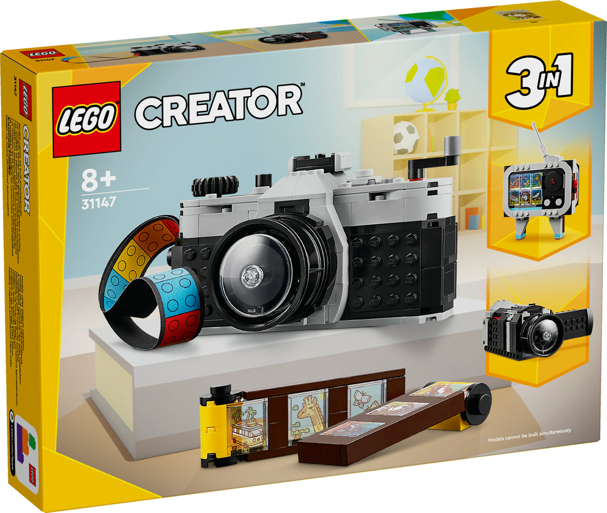 Lego Creator 3in1 Retro Camera Set
