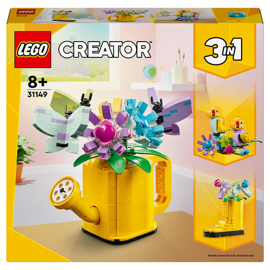 Lego Creator 3in1 Flowers in Watering Can Set