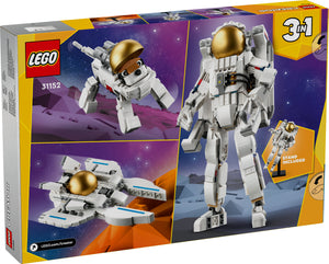 Lego Creator 3in1 Space Astronaut Set