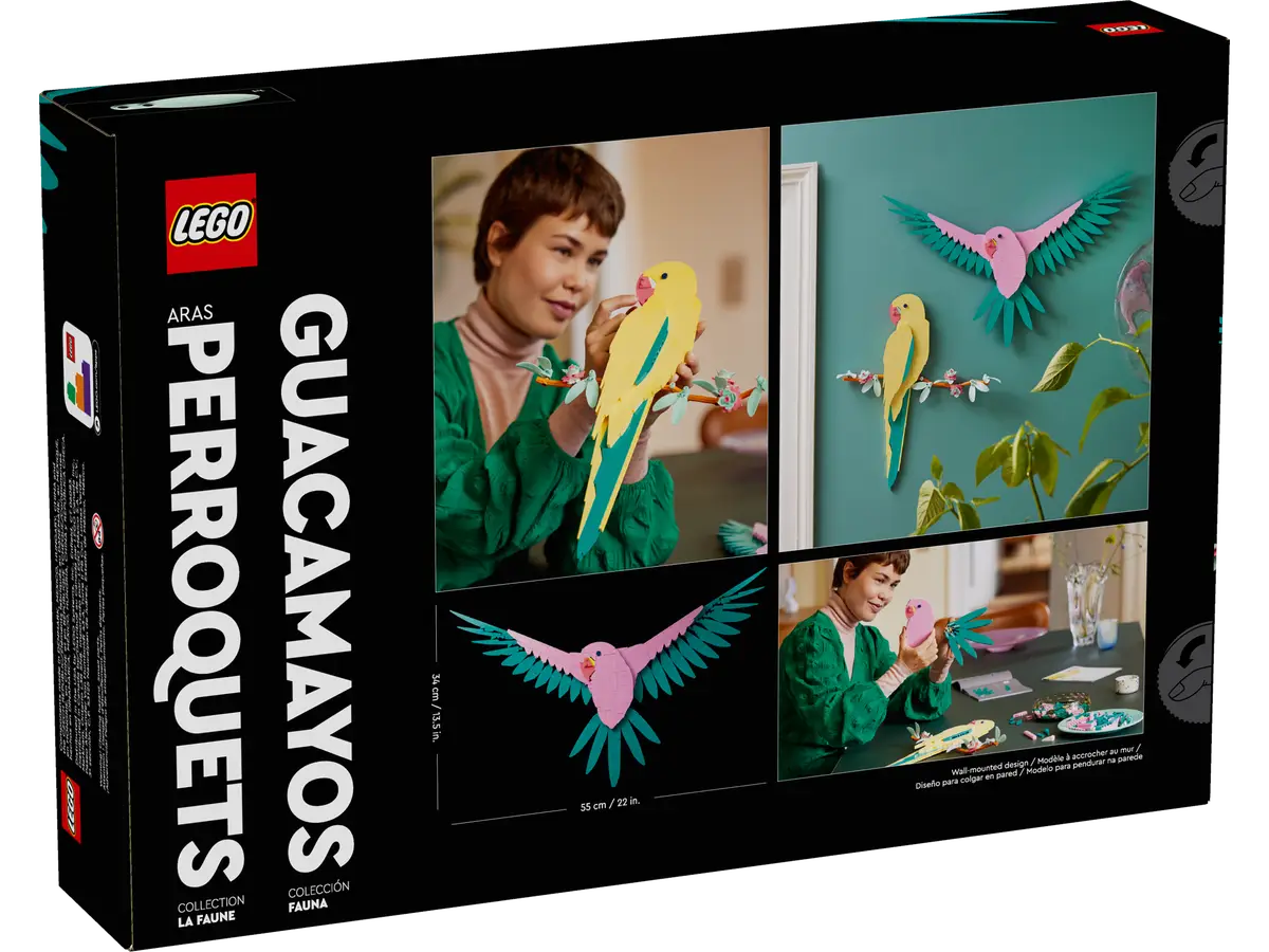 Lego Art The Fauna Collection – Macaw Parrots