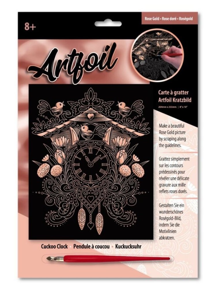 Artfoil Rose Gold - Cuckoo Clock