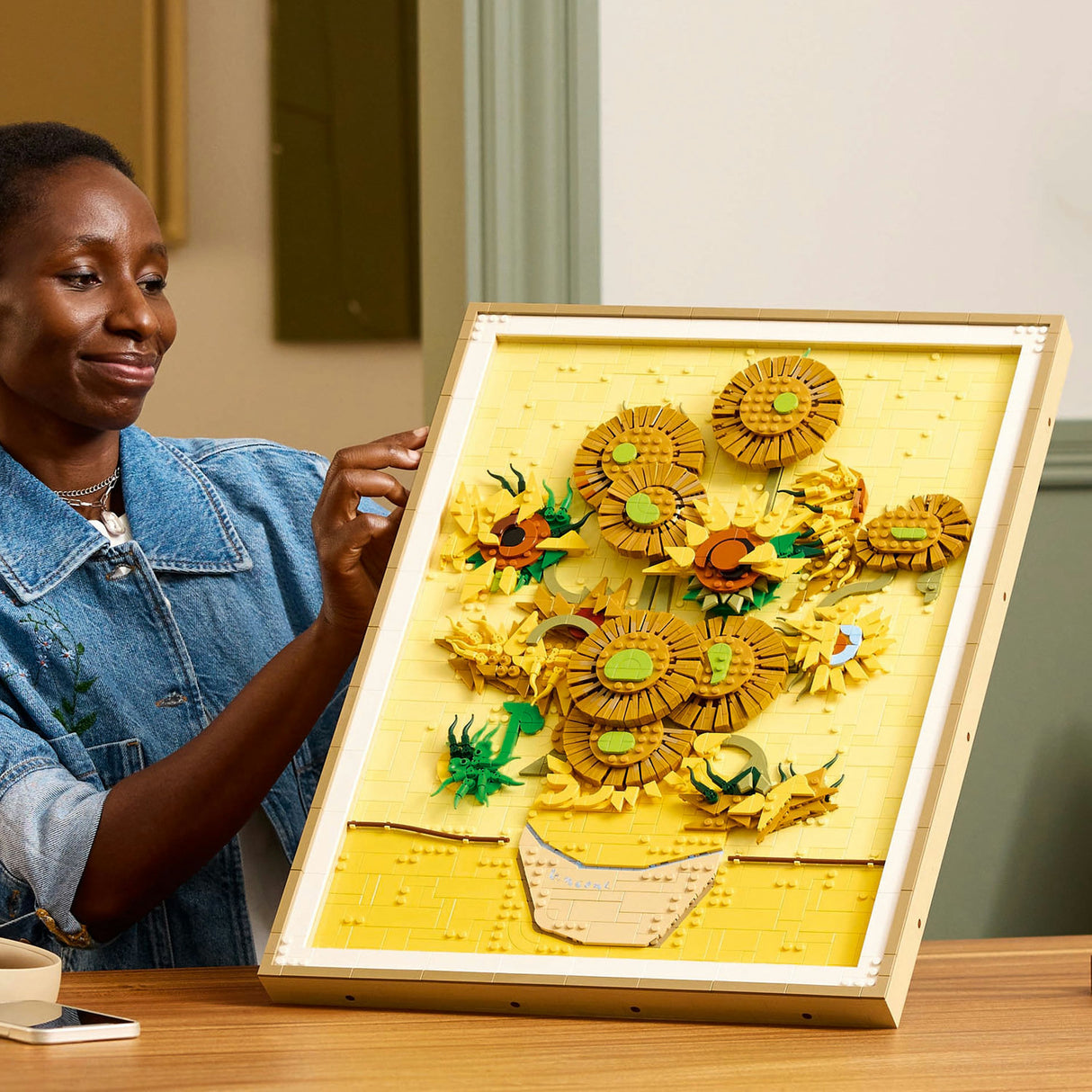 Lego Art - Vincent Van Gogh Sunflowers