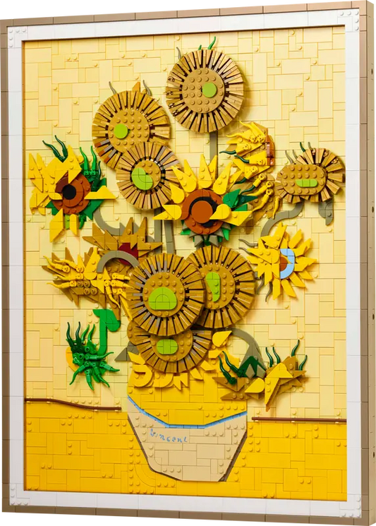 Lego Art - Vincent Van Gogh Sunflowers