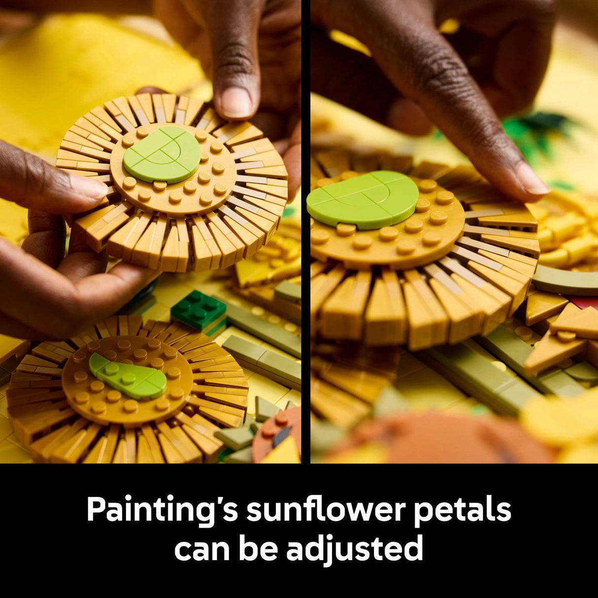 Lego Art - Vincent Van Gogh Sunflowers