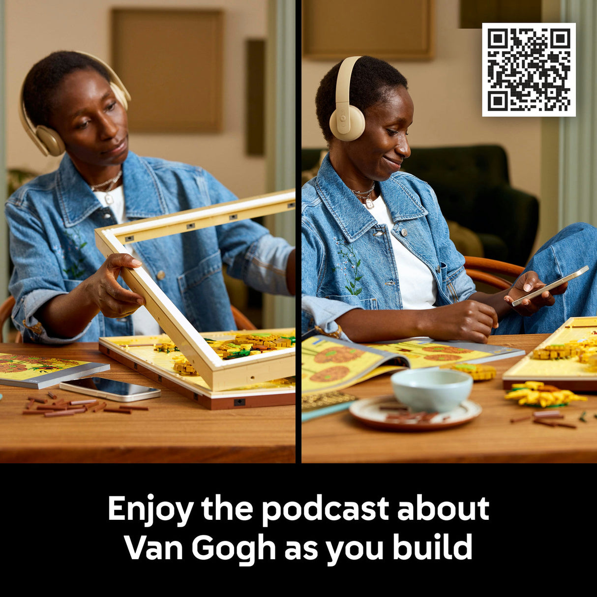 Lego Art - Vincent Van Gogh Sunflowers