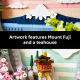 Lego Art - Japanese Cherry Blossom Landscape