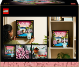 Lego Art - Japanese Cherry Blossom Landscape