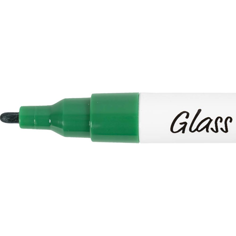 Glass & Porcelain Pens Line Width: 1-2 mm (12 Pack)