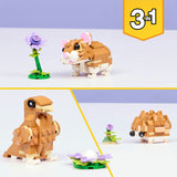 LEGO Creator 3 in 1 - Cute Hamster with a Flower