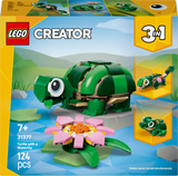 Lego Creator - Turtle with a Water Lily Flower