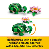 Lego Creator - Turtle with a Water Lily Flower