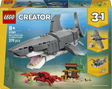 LEGO Creator 3 in 1 - Fierce Shark with a Treasure Chest