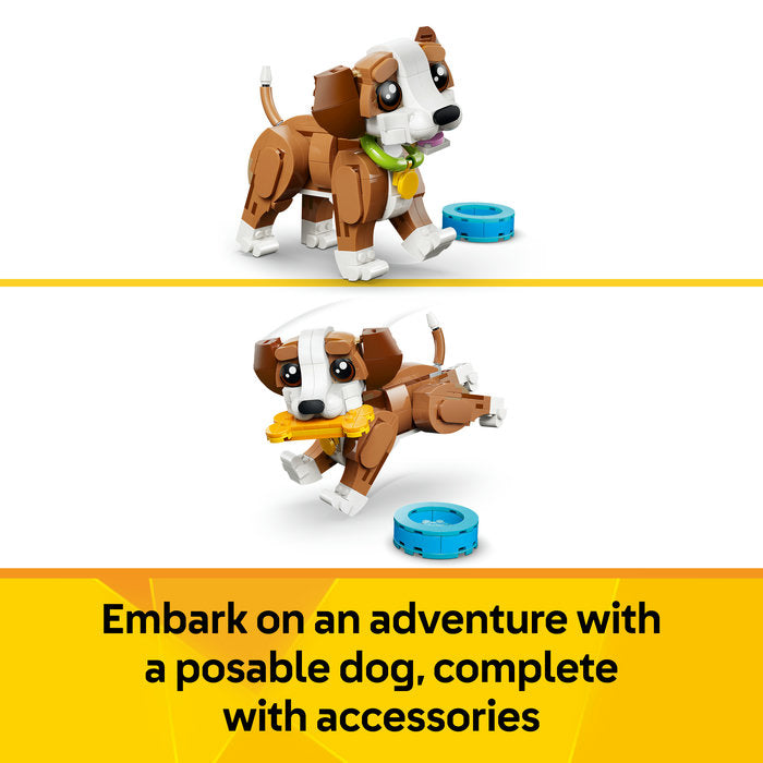LEGO Creator 3 in 1 - Cute Animals: Playful Puppy Dog
