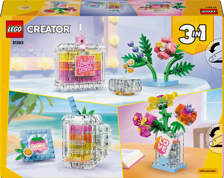 LEGO Creator 3 in 1 - Floral Decor Perfume Bottle
