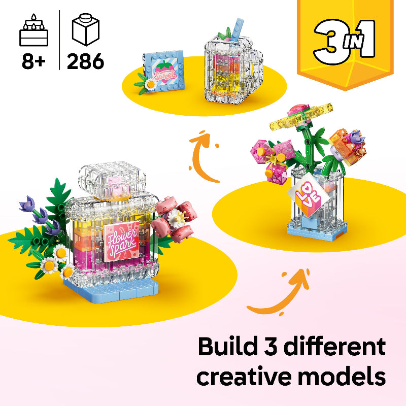 LEGO Creator 3 in 1 - Floral Decor Perfume Bottle