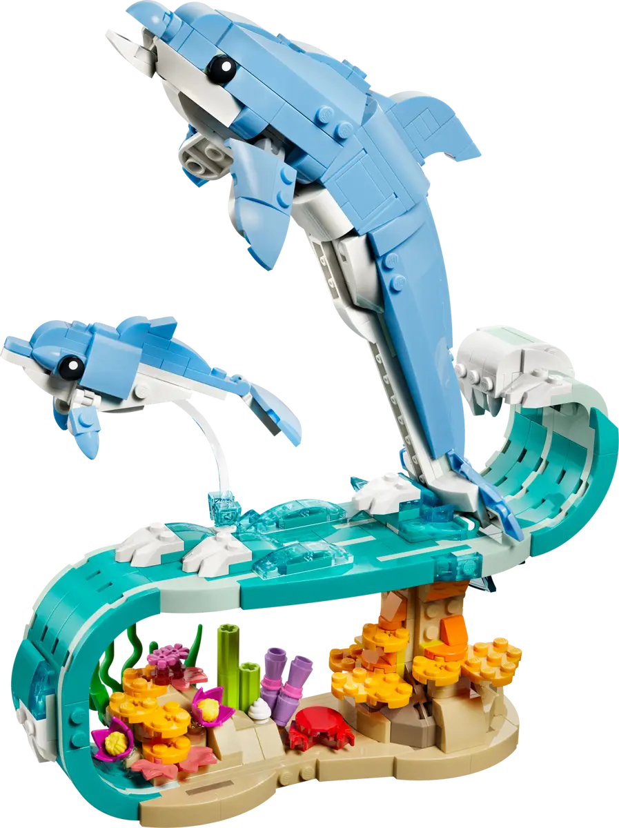 LEGO Creator 3 in 1 - Sea Animals: Beautiful Dolphins
