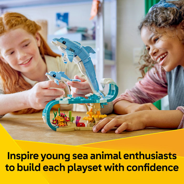 LEGO Creator 3 in 1 - Sea Animals: Beautiful Dolphins