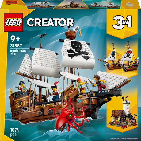 LEGO Creator 3 in 1 - Iconic Pirate Ship