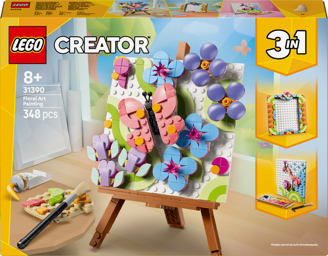 LEGO Creator - Floral Art Decor Painting