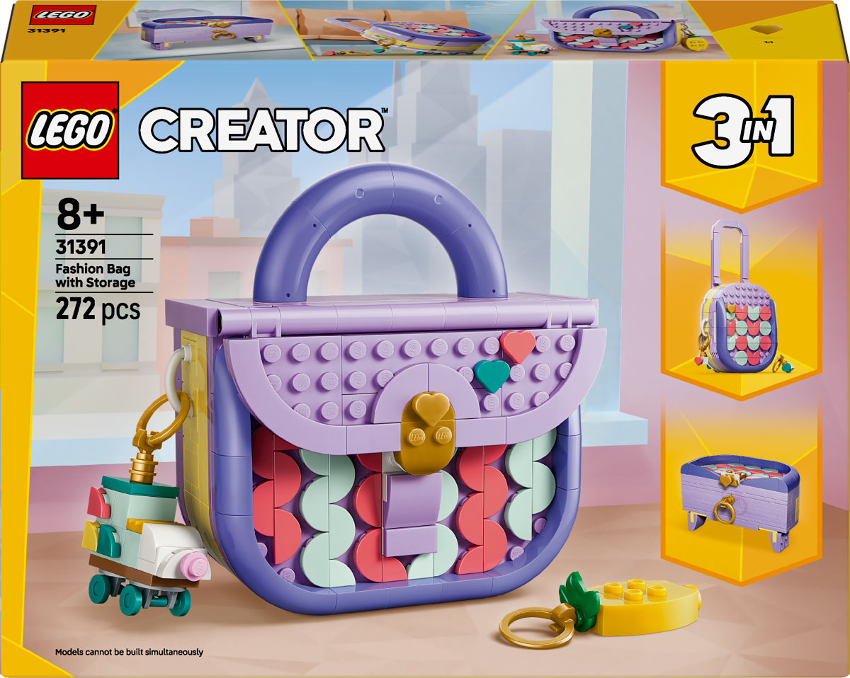 LEGO Creator - Art Fashion Bag with Storage