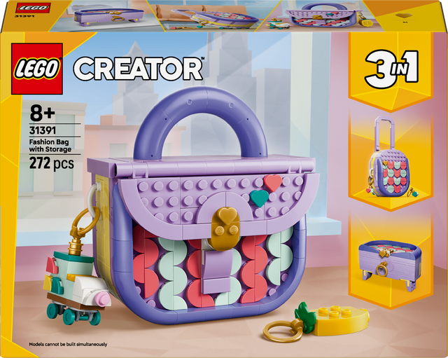 LEGO Creator - Art Fashion Bag with Storage