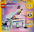 LEGO Creator 3 in 1 - Music Decor Piano with Cat