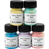 Glass and Porcelain Paint Semi-Glossy Opaque Paste