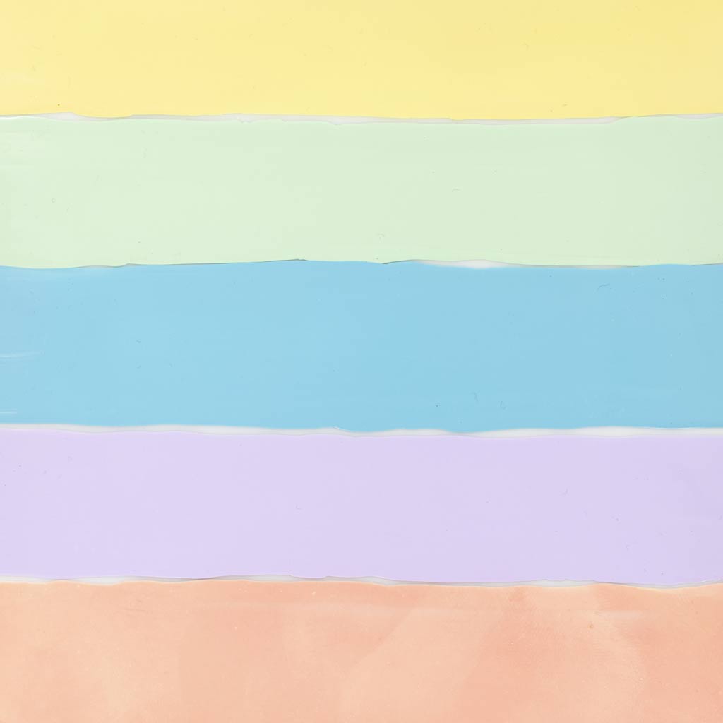 Glass and Porcelain Paint Semi-Glossy Opaque Paste