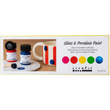 Glass and Porcelain Paint Semi-Glossy Opaque Colou