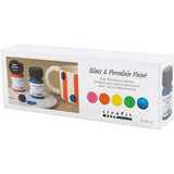 Glass and Porcelain Paint Semi-Glossy Opaque Colou