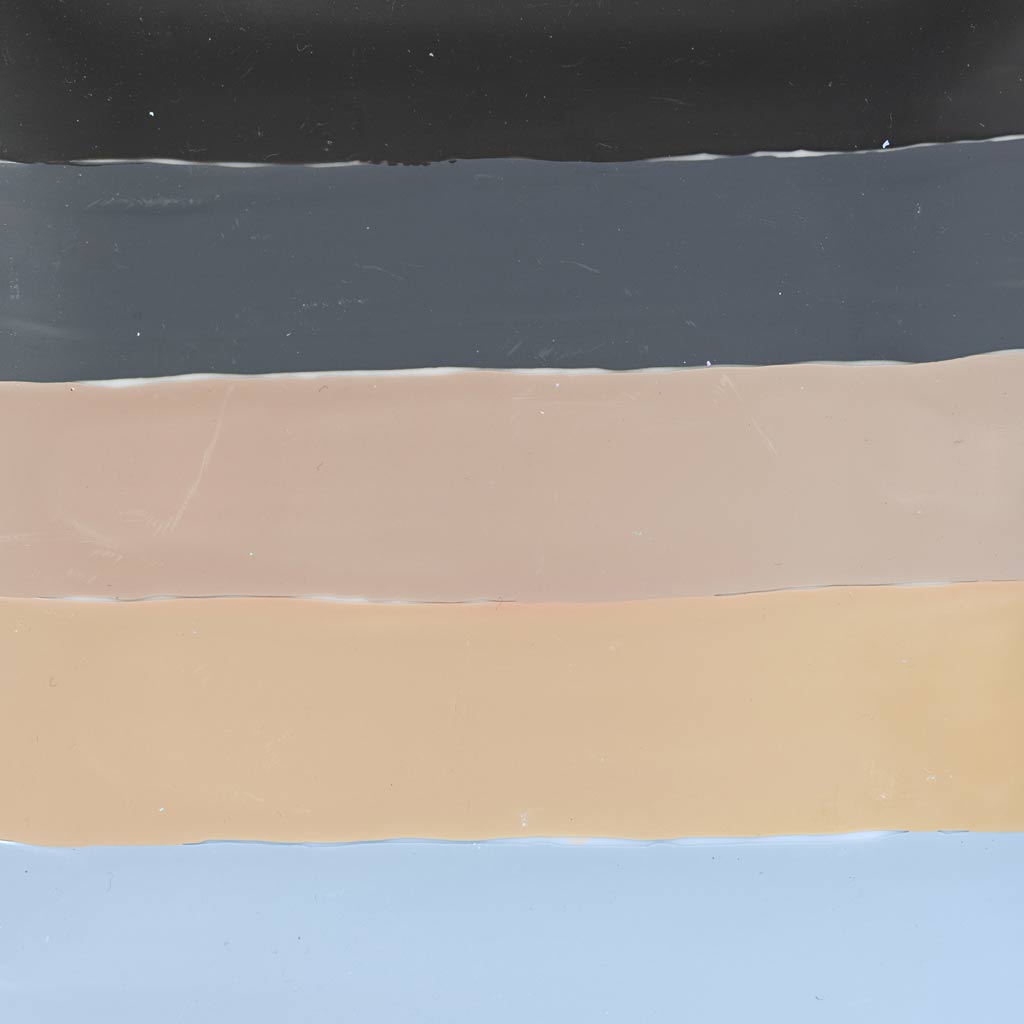 Glass and Porcelain Paint Semi-Glossy Opaque Natural